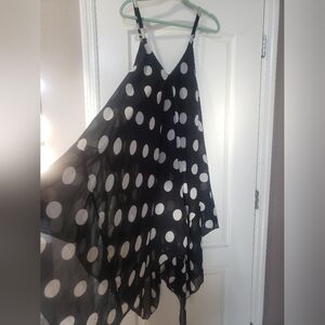 Black and White Polka Dot Dress